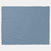 Couverture Polaire Plaid bleu (Devant (Horizontal))