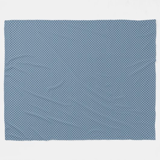 Couverture Polaire Plaid bleu (Devant (Horizontal))