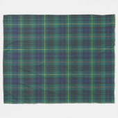 Couverture Polaire Plaid bleu classique (Devant (Horizontal))