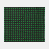 Couverture Polaire Plaid de Buffalo Vert (Devant (Horizontal))