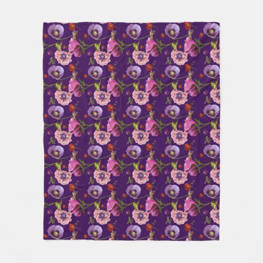 Couverture Polaire Plaid de jet (Devant)