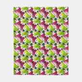 Couverture Polaire Plaid de jet (Devant)