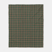 Couverture Polaire Plaid de Noël de Forest Green (Devant)