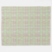 Couverture Polaire Plaid de sage neutre de ferme (Devant (Horizontal))