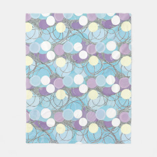 Couverture Polaire Plaid Douillet Nuageux à Bulles Rêveur