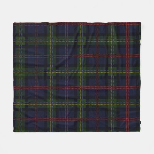 Couverture Polaire Plaid Elegant Rustique Classique Malcolm Tartan (Devant (Horizontal))