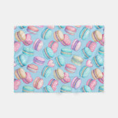 Couverture Polaire plaid en molleton petit Astel Macaron (Devant (Horizontal))