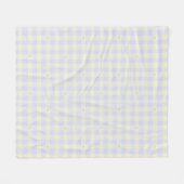 Couverture Polaire Plaid français avec Fleur de Lis (Devant (Horizontal))