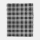 Couverture Polaire Plaid gris Douglas (Devant)