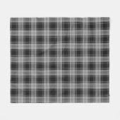Couverture Polaire Plaid gris Douglas (Devant (Horizontal))