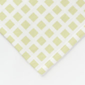 Couverture Polaire Plaid gris turquoise (Coin)