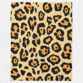 Couverture Polaire plaid jaguar (Devant)