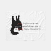 Couverture Polaire Plaid Miouw (Devant (Horizontal))