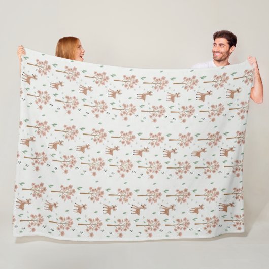 Couverture Polaire plaid moderne (En situation)