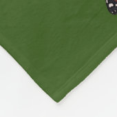 Couverture Polaire Plaid Monarque Fleece (Vert foncé) (Coin)