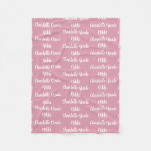 Couverture Polaire Plaid personnalisé pour enfants en molleton