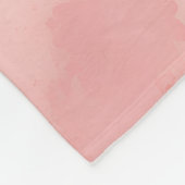 Couverture Polaire plaid rose (Coin)