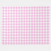 Couverture Polaire Plaid Rose Campagnard (Devant (Horizontal))