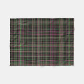 Couverture Polaire Plaid rose et vert lumineux (Devant (Horizontal))