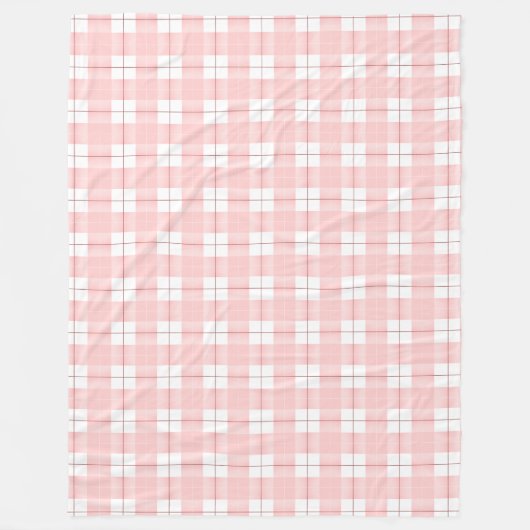 Couverture Polaire Plaid rose ombragé (Devant)