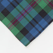 Couverture Polaire Plaid Sherpa Blanket Baird Ancien Clan Classique S (Coin)