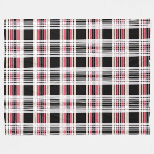 Couverture Polaire Plaid, tartan (Devant (Horizontal))