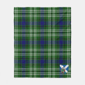 Couverture Polaire Plaid Tweedside Tartan de Scott (Devant)