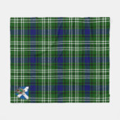 Couverture Polaire Plaid Tweedside Tartan de Scott (Devant (Horizontal))
