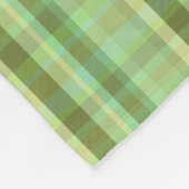 Couverture Polaire Plaid vert (Coin)
