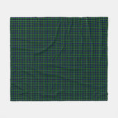 Couverture Polaire Plaid vert bleu Lamont tartan (Devant (Horizontal))