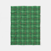 Couverture Polaire Plaid vert de Noël (Devant)