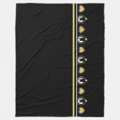 Couverture Polaire Plaids en molleton Chat Amour - Adiela Akoo (Devant)