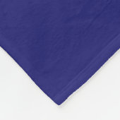 Couverture Polaire Plaine Bleue Moderne Unique (Coin)