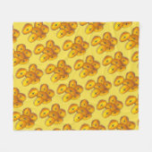 Couverture Polaire Plaines frites Cuisine Bananes Caraïbes Alimentati (Devant (Horizontal))