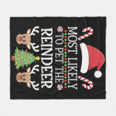 Couverture Polaire Plaisanterie Familiale De L'Escouade De Rennes (Devant (Horizontal))