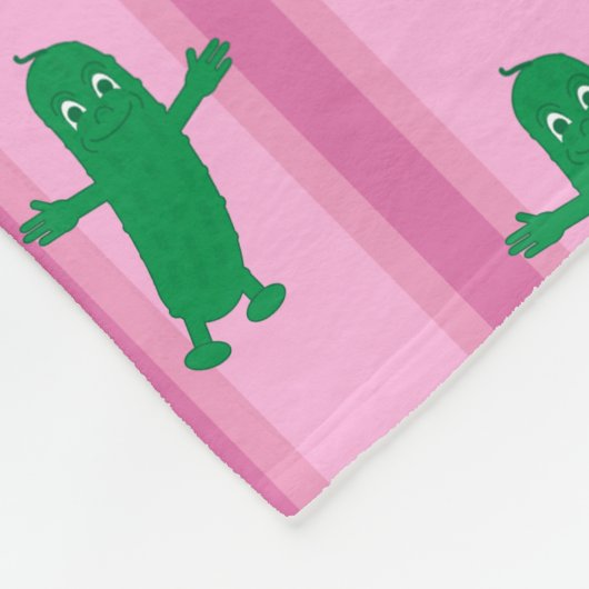 Couverture Polaire Plaisir et fantaisie rose (Coin)