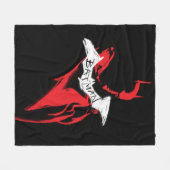 Couverture Polaire Plan de Batman Spraypaint (Devant (Horizontal))