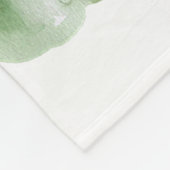 Couverture Polaire Plan forestier de l'aquarelle (Coin)