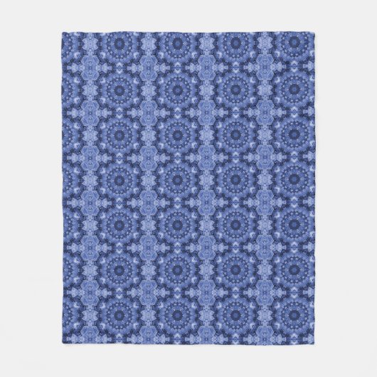 Couverture Polaire Planche bleue (Devant)