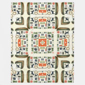 Couverture Polaire Planche de camping cool (Devant)