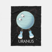 Couverture Polaire Planet Uranus & Stars (Devant)