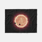 Couverture Polaire Planètes Transitant Red Nwarf Star Dans Trappist-1 (Devant (Horizontal))