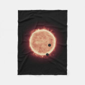 Couverture Polaire Planètes Transitant Red Nwarf Star Dans Trappist-1 (Devant)