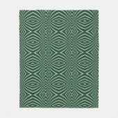 Couverture Polaire Plante Abstrait (Devant)