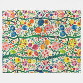 Couverture Polaire Plante d'oeufs de Pâques floraux (Devant (Horizontal))