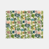 Couverture Polaire Plantes de maison (Devant (Horizontal))