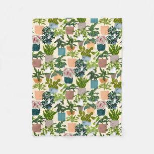 Couverture Polaire Plantes de maison