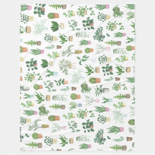 Couverture Polaire Plants de Plants (Devant)