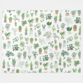 Couverture Polaire Plants de Plants (Devant (Horizontal))