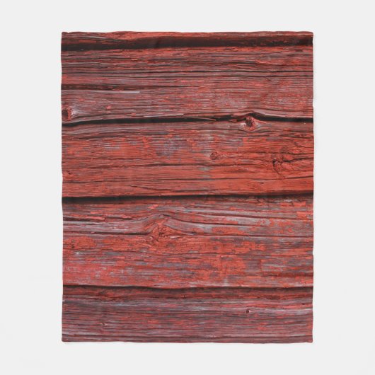 Couverture Polaire Plaque Brown en bois (Devant)